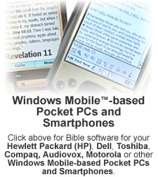 Laridian PocketBible for Pocket PCs and Palm Pilots